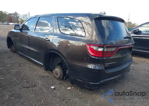 2017 Dodge Durango Gt Awd z USA, uszkodzony, nr VIN 1C4RDJDG1HC878782